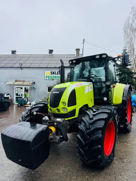 Claas Arion 630  Claas Arion 630, przedni TUZ i WOM, pneumatyka, nawigacja