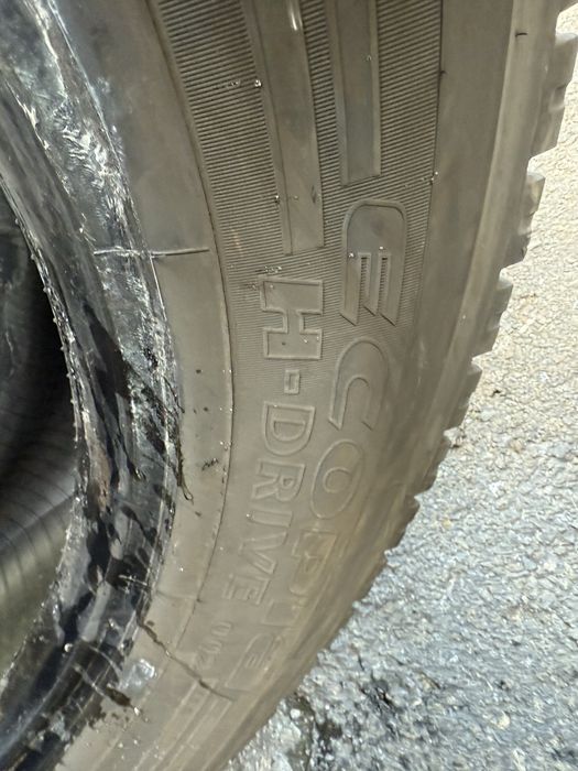 Komplet 315/60/22,5 Bridgestone Ecopia H-Drive 002 – bez napraw