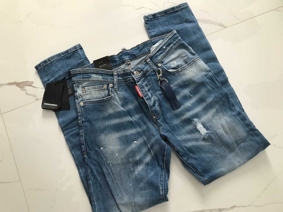DSQUARED 2 Spodnie Jeansowe roz. 52