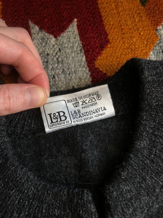 Sweter norweski "L&B Scandinavia" L