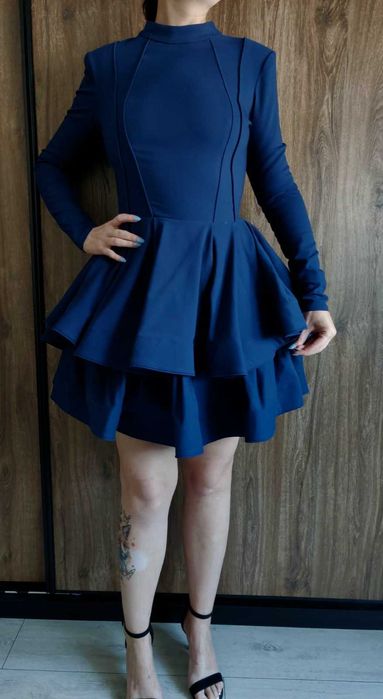 Sukienka granatowa Lou