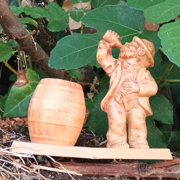 Patria paliteiro plástico Antigo