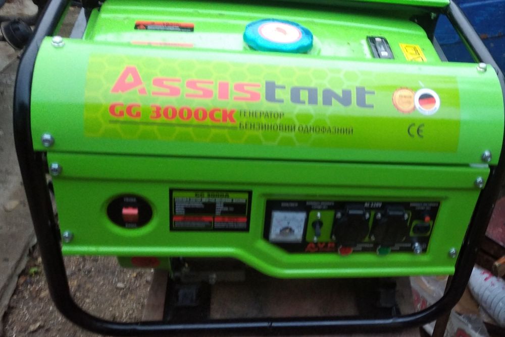 Генератор в исполнении 4 месяца, цена супер,при отключении электроэнер