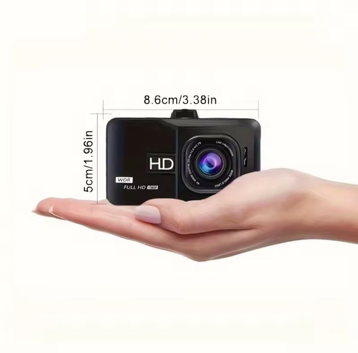 Camera vigilância auto. Qualidade Full HD