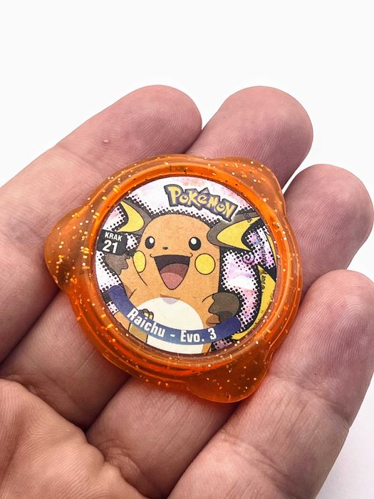 Raichu Tazo KRAKS Pokémon Panini (2005)