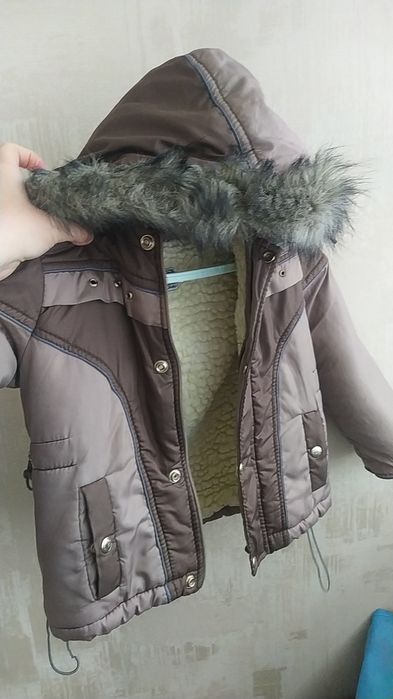 Куртка зимова на овчині