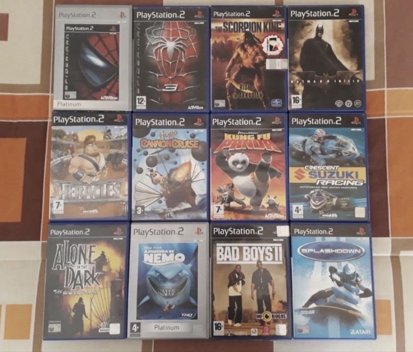 Jogos PC variados incluindo Sims, Disney e outros + PS1 + PS2