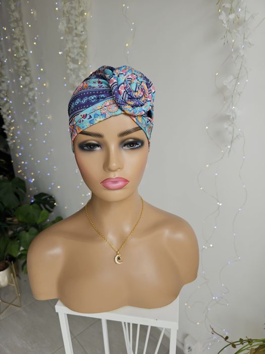 Turban chustka czapka Soa 2 chemioterapia nakrycie głowy