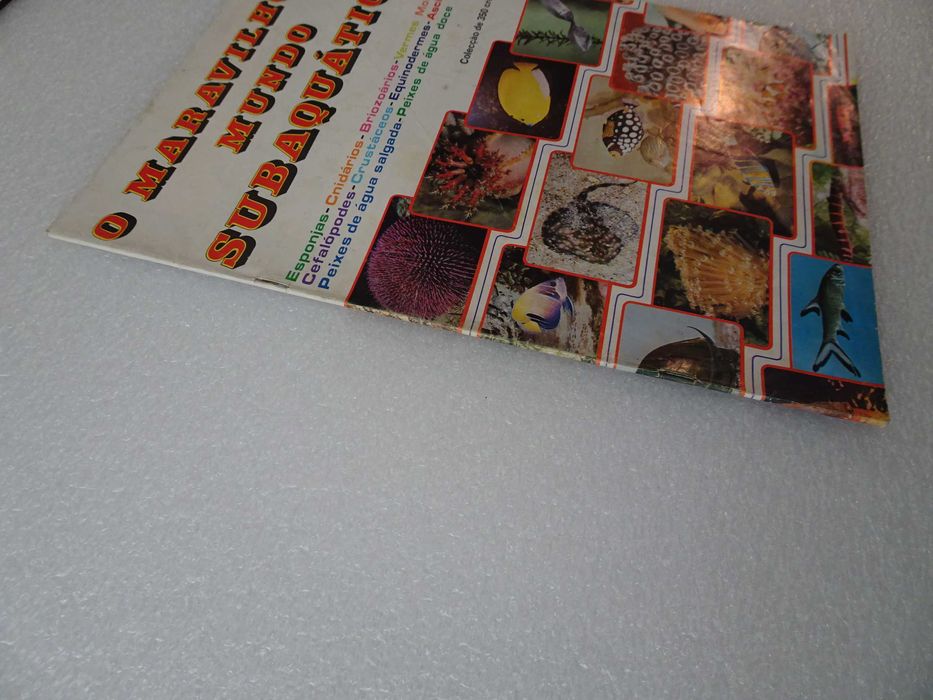 Caderneta de cromos vazia O Maravilhoso Mundo Subaquático