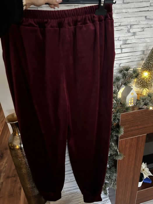 Komplet dresowy LAMANUELL Uni S M Lamanuel bluza damski dres welurowy