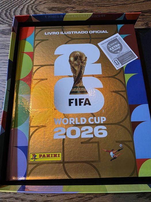 Cromos Mundial 2026 Panini - Coleção Completa Treasure Box - Por colar.. Complete Collection com cromos Coca Cola e extra sticker