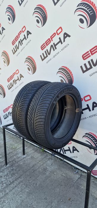 Зима 225/55/R18 2шт 6.6 мм Michelin Pilot Alpin Колеса Шини Резина Склад