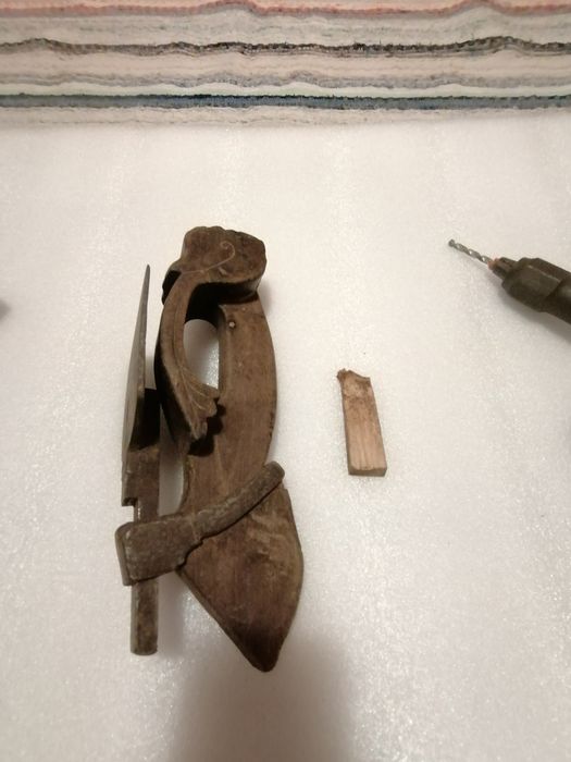 Ferramentas antigas berbequins / enxó