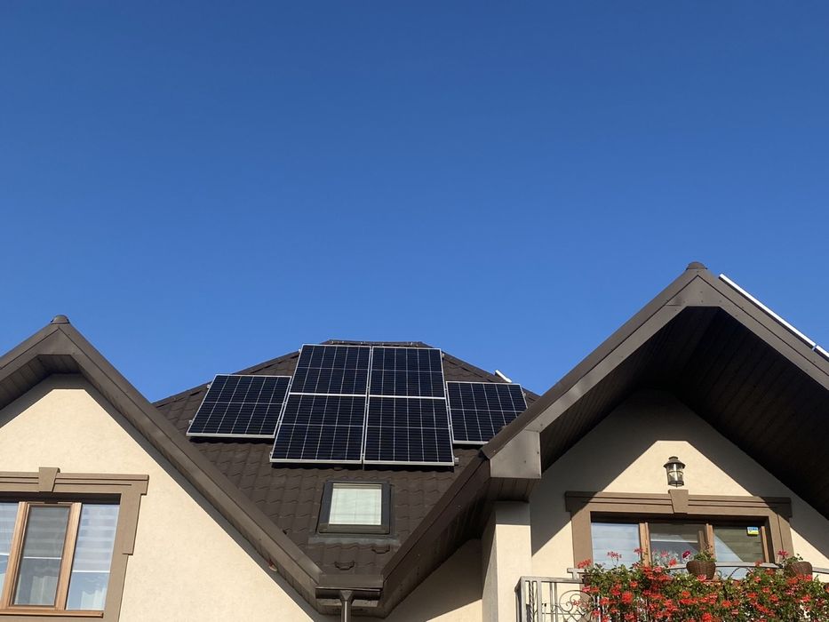 Установка сонячних панелей! Монтаж сонячних станцій!