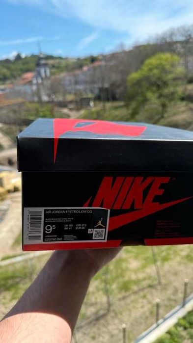 Jordan 1 Low OG Bleached Coral 43