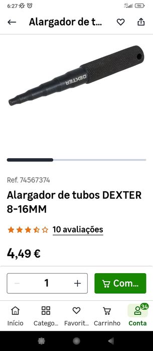 Alicate de cravar acessórios para tubo multicamada