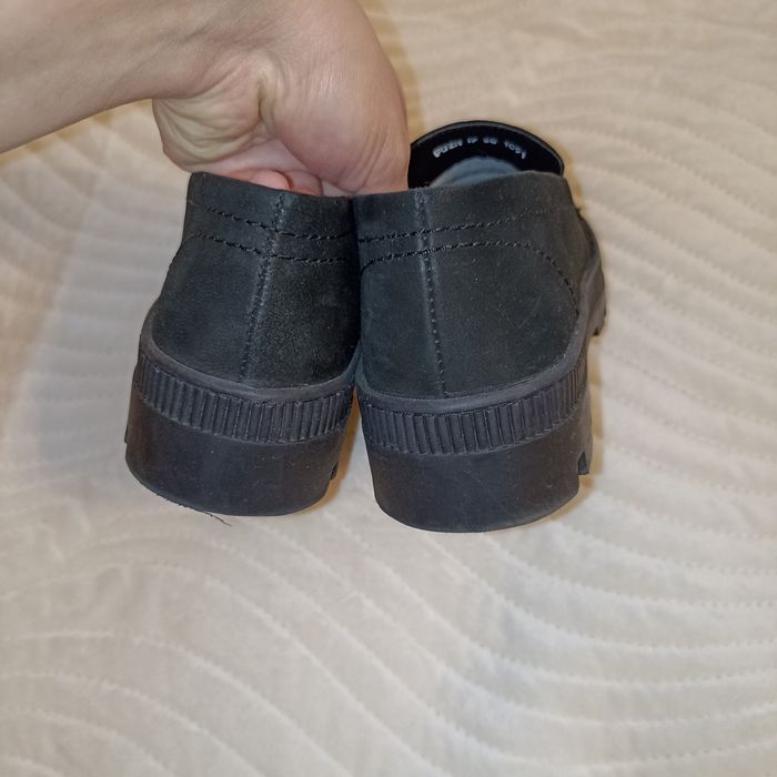 Czarne Loafersy Mokasyny Półbuty Lasocki Puszan Wi23-Puszan-19 38