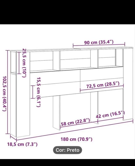 Armario de cabeceira