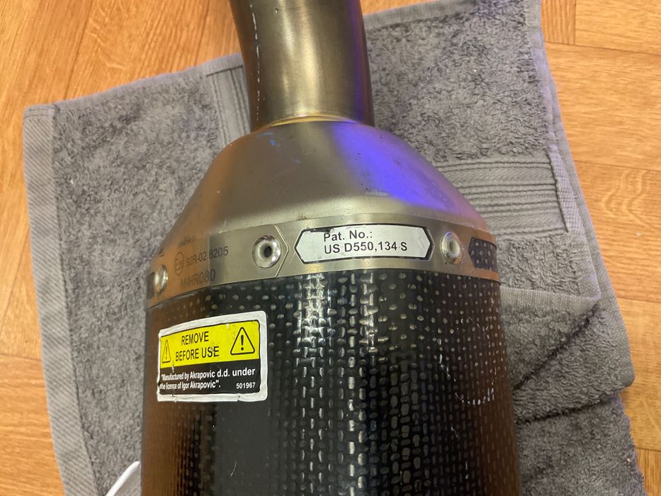 Akrpapovic M HR 080  Honda