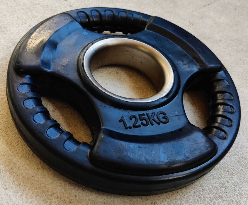 Obciążenie olimpijskie ogumowane 1,25 kg NOWE
