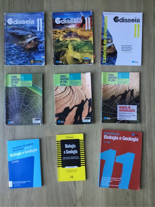 Manuais e livros de exercícios Biologia e Geologia