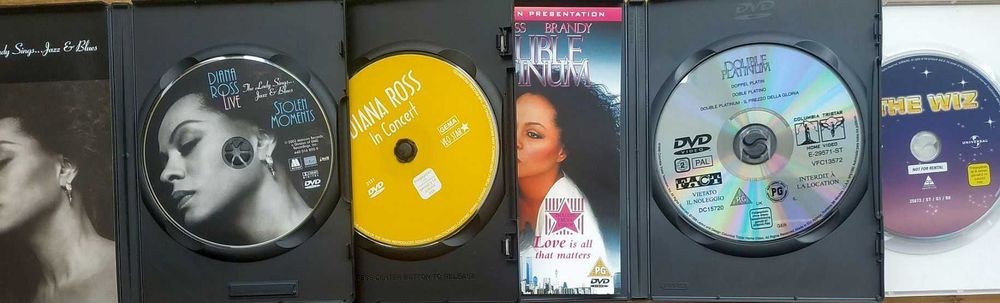Diana Ross – płyty CD + DVD koncerty
