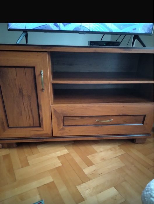 Szafka komoda RTV Tytan dąb stuletni Okazja  jak nowa!
