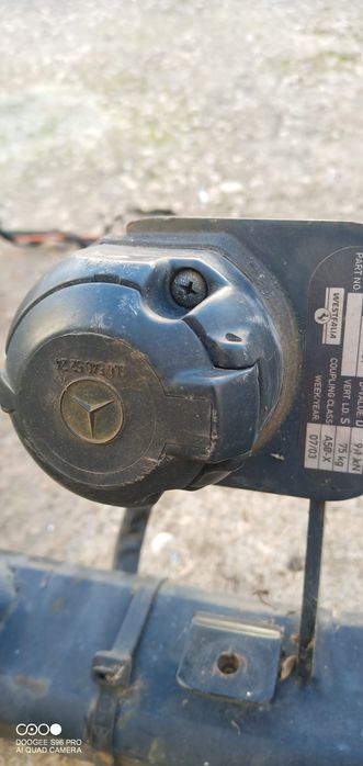 Gancho de reboque Mercedes Westfalia