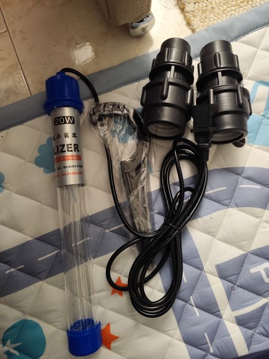 Lâmpada UV de aquário