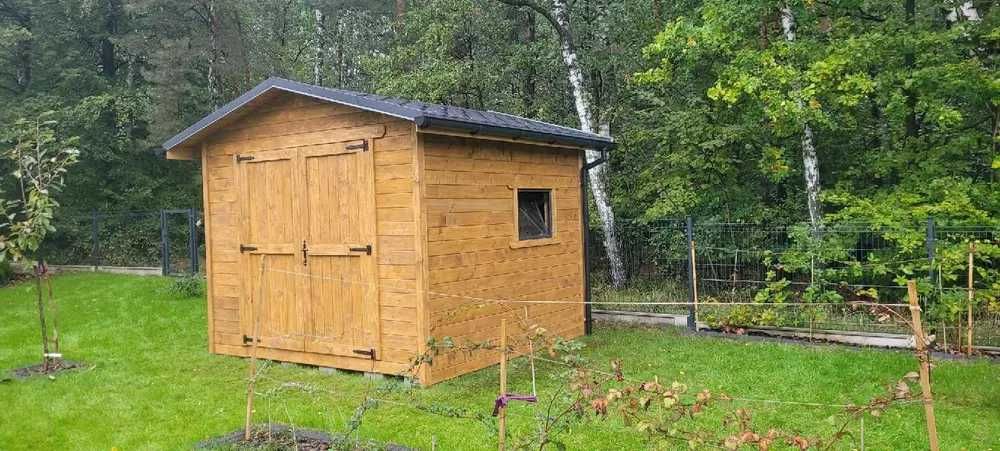 domek narzędziowy wiata 3x3 solidnie