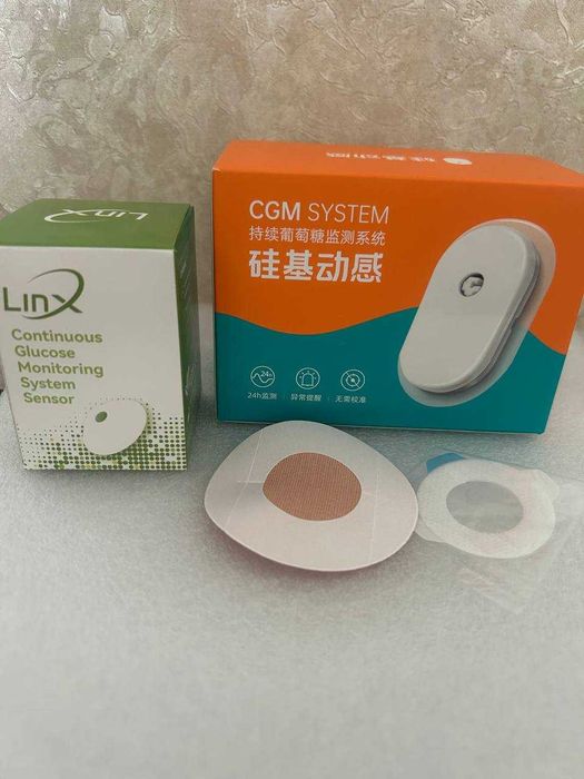 Cенсор LinX CGM, датчик Лінкс, аналог лібре 3+, Гарантія від виробника