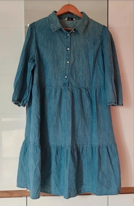 sukienka jeans 46