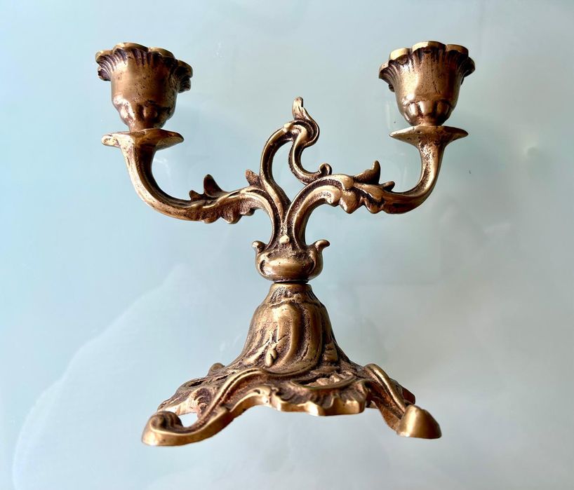 Candelabro em Cobre Vintage