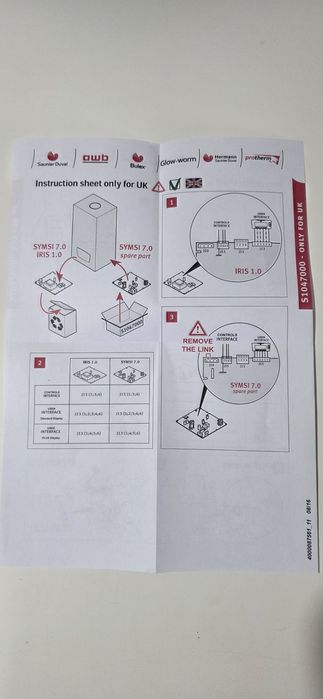 Saunier Duval Thema Classic  ПЛАТА УПРАВЛІННЯ