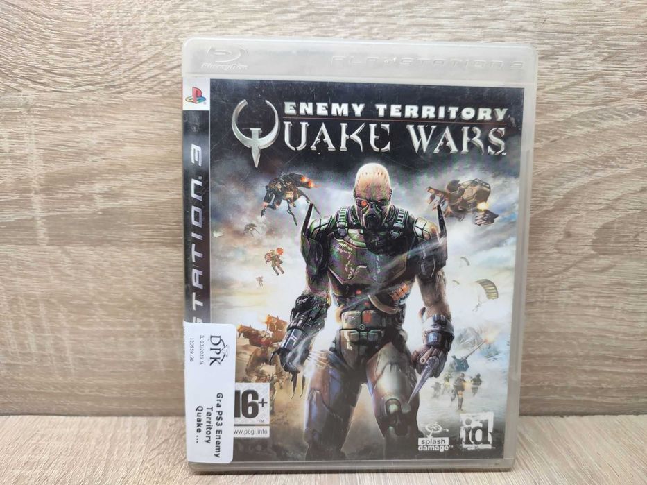 Gra PS3 Enemy Territory Quake Wars Wersja gry pudełkowa