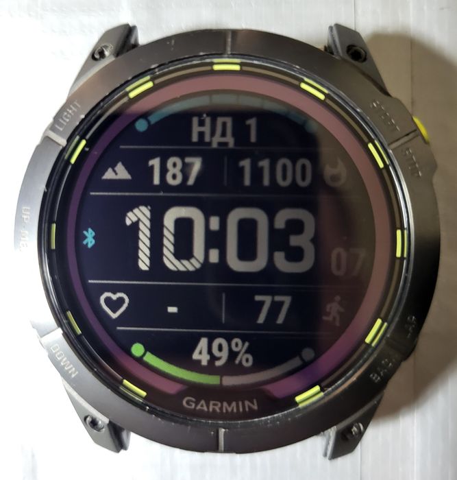 Смарт-годинник Garmin Enduro 2 Sapphire Solar Titanium 51mm