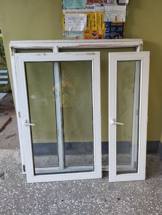 Продам б/у металопластик вікно