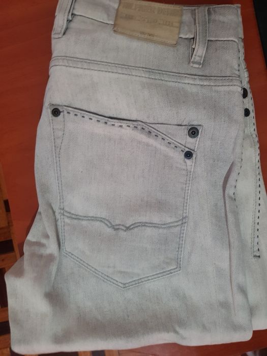 Calças Slim brancas Tommy  Hilfiger