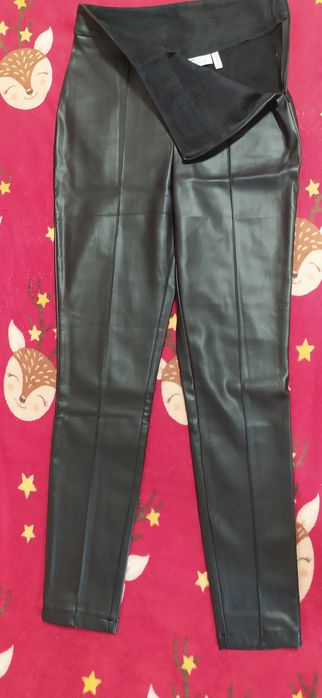 Лосины Asos s из кожзама