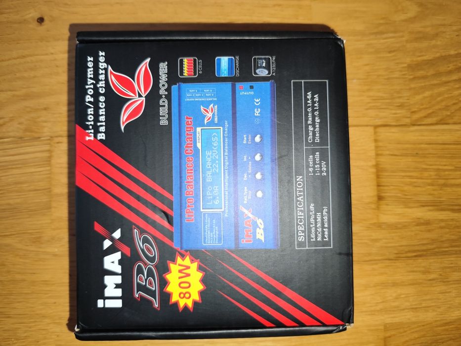 Super ładowarka ASG do aut sterowanych stronie IMAX B6