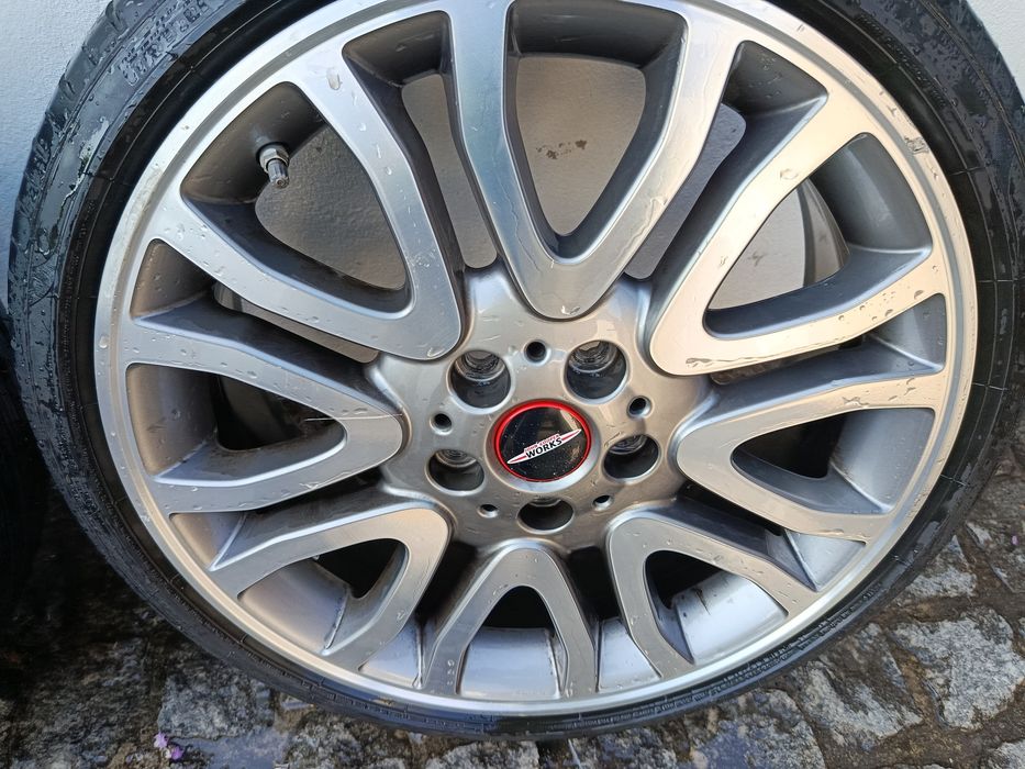 Jantes Mini 18 Vanity spoke 504 com pneus 205/40/18  para Mini f55 f56 f57