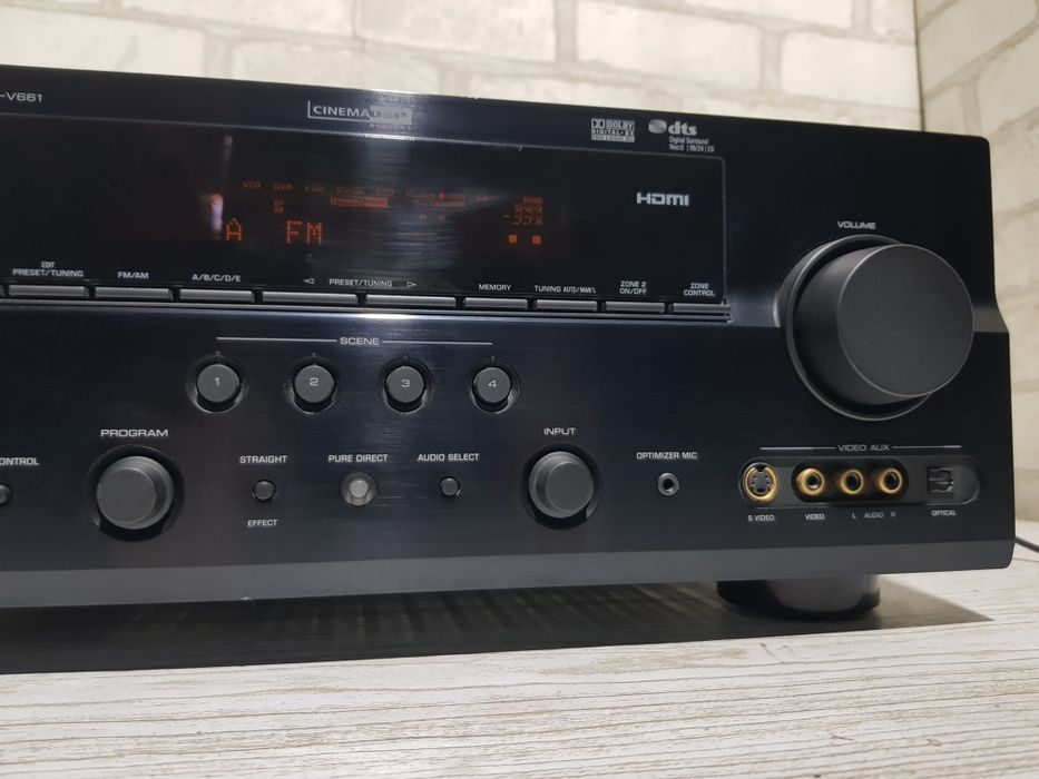 7.1 AV ресивер YAMAHA RX-V661,*7x170 Вт, HDMI, б/у з Німеччини