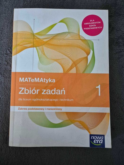 Matematyka 1 zbiór zadań poziom rozszerzony