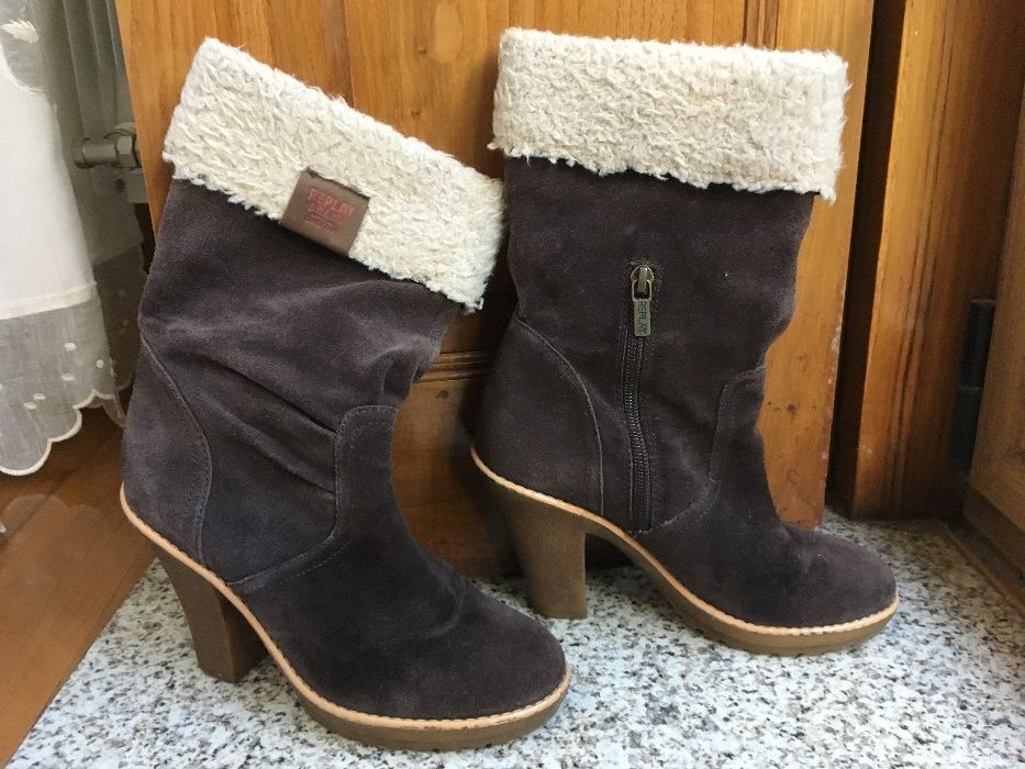 Botas Replay pele