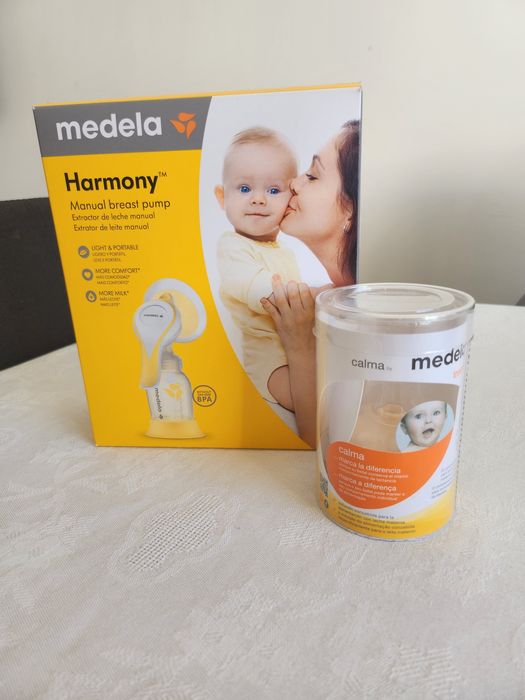 Medela - extractor manual e tetina calma