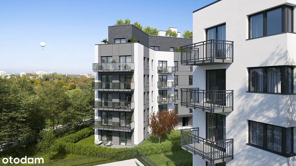 1-pokojowe mieszkanie 38m2 + ogródek Bez Prowizji