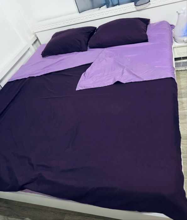 Постельное постель турция сатин двуспальное le vele евро 200/220