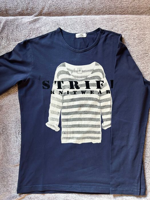 Niebieska koszulka z długim rękawem Tokyo Underground Manufacturing