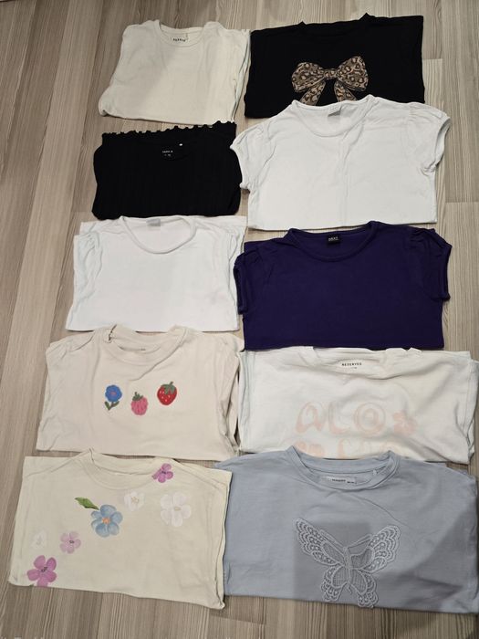 Paczka dla dziewczynki NOWAkolekcja NEXT ZARA NEWBIE MANGO 128/134/140