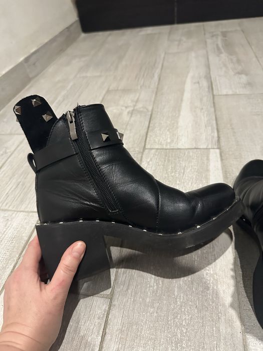 Черевики зимові шкіряні